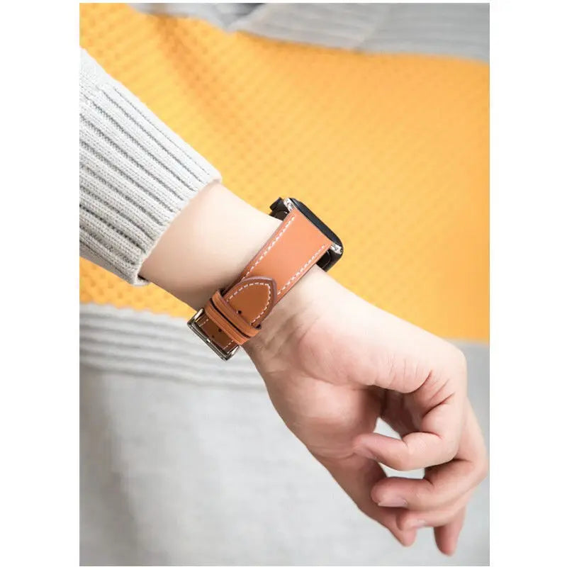 Leather Watch Straps for Apple Watch